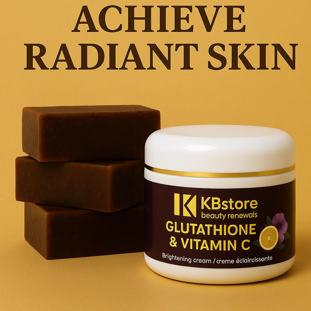 African Black Soap & Glutathione & Vitamin C