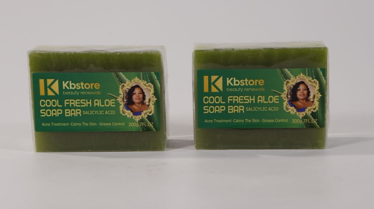 Cool Fresh Aloe Acne Control Soap Bar – Clears, Calms & Refreshes Skin
