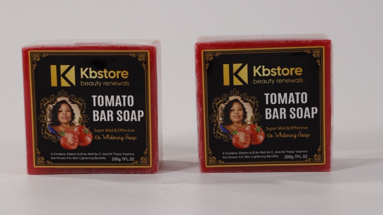 Tomato Vitamin C Brightening Soap Bar – Pores, Oil Control & Radiant Glow