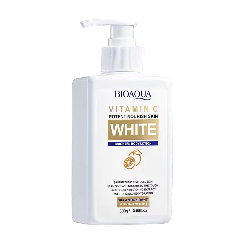 Vitamin C Brightening Body Lotion – Deep Hydration, Non-Greasy Glow Cream