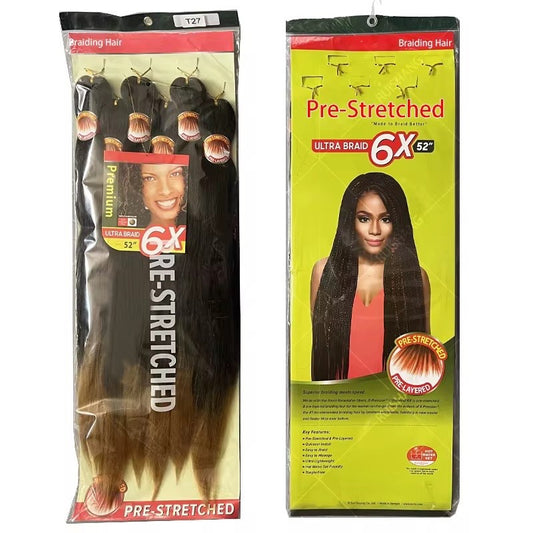 Pre-Stretched Braiding Hair – Premium Synthetic Easy Braid for Women