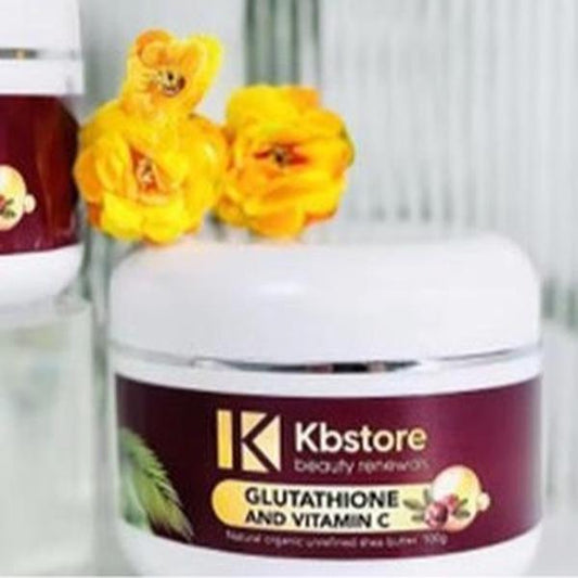 Kbstore Glutathione and Vitamin C - Synergistic Benefits for Detoxification & Immune Support - Natural Organic Formula for Overall Health