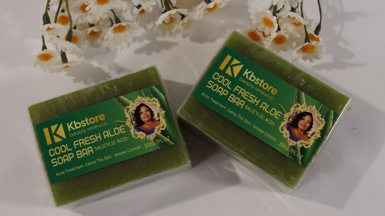 Cool Fresh Aloe Acne Control Soap Bar – Clears, Calms & Refreshes Skin