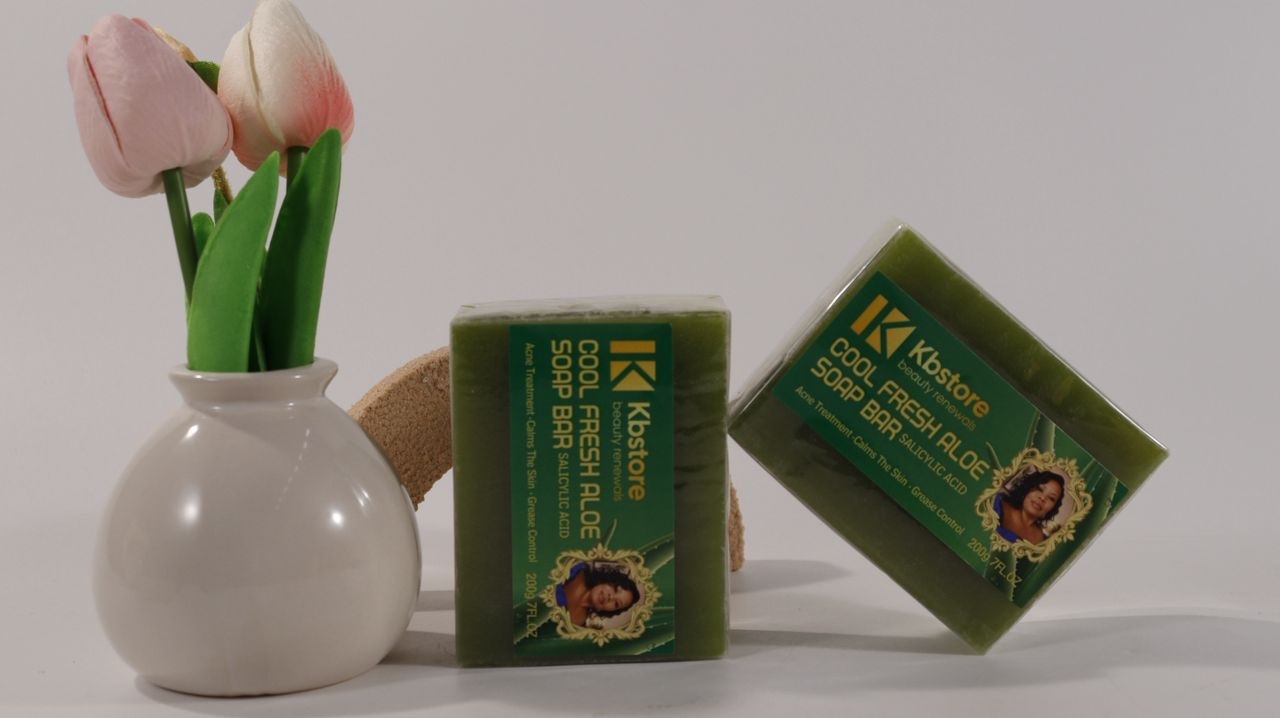 Cool Fresh Aloe Acne Control Soap Bar – Clears, Calms & Refreshes Skin