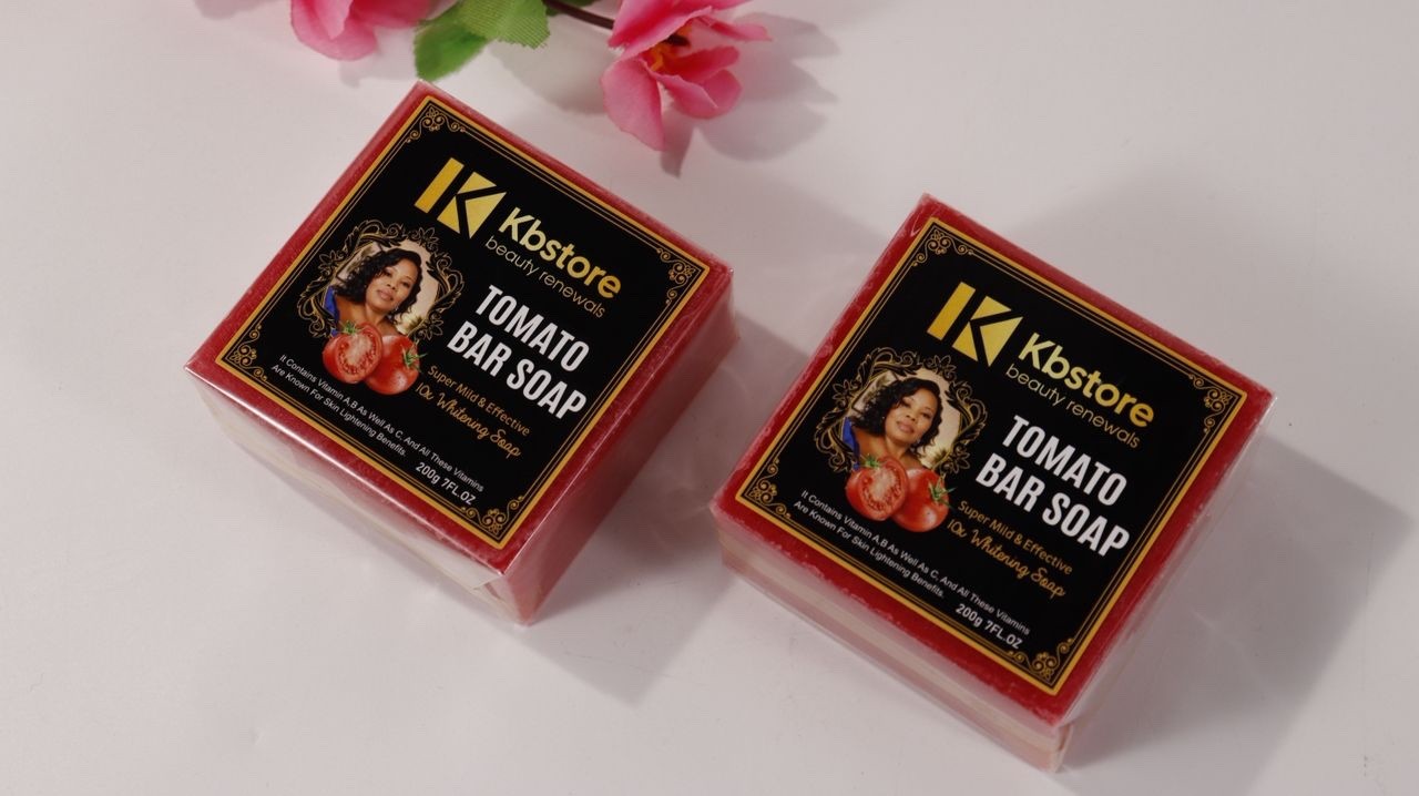Tomato Vitamin C Brightening Soap Bar – Pores, Oil Control & Radiant Glow